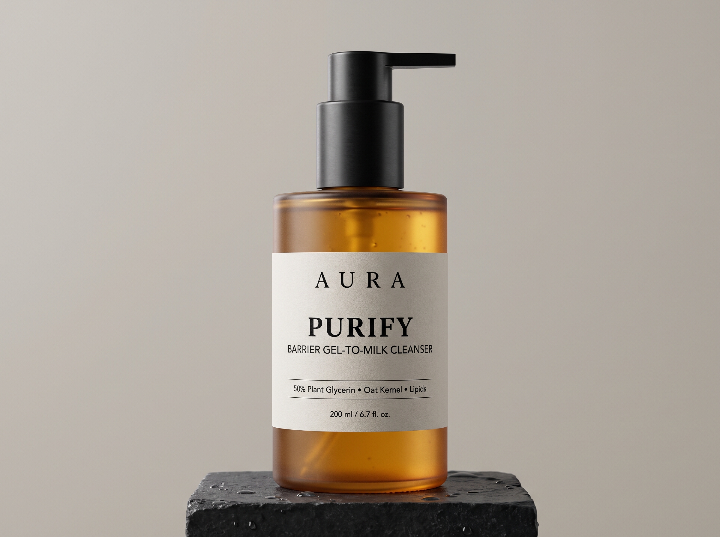 AURA PURIFY — Barrier Gel-to-Milk Cleanser